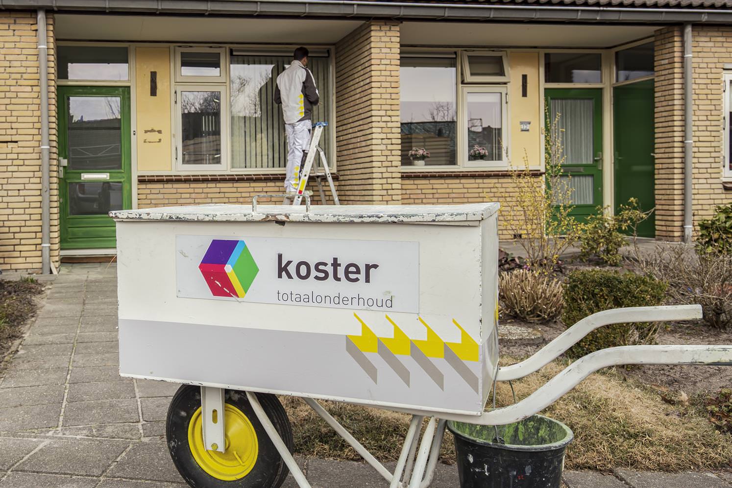 Onderhoud 20 senioren woningen in Dorst (gemeente Oosterhout)