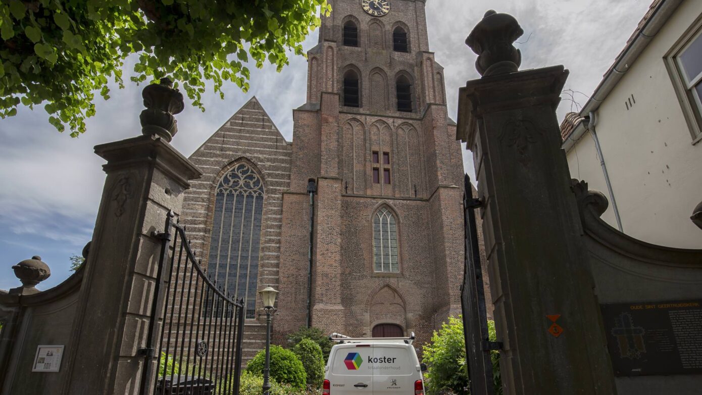 Onderhoud aan Rijksmonument de Geertruidskerk